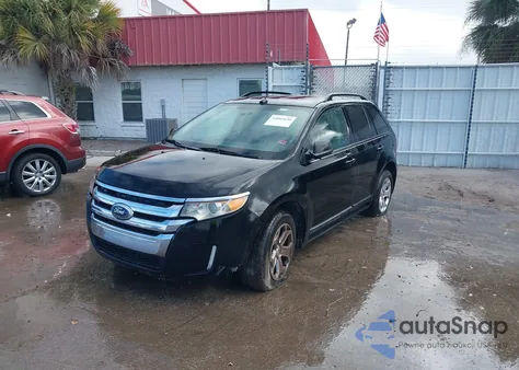 2012 Ford Edge Sel из США, поврежденный, VIN 2FMDK3J94CBA00155